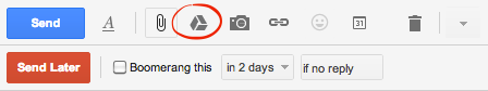 Google Drive in Gmail